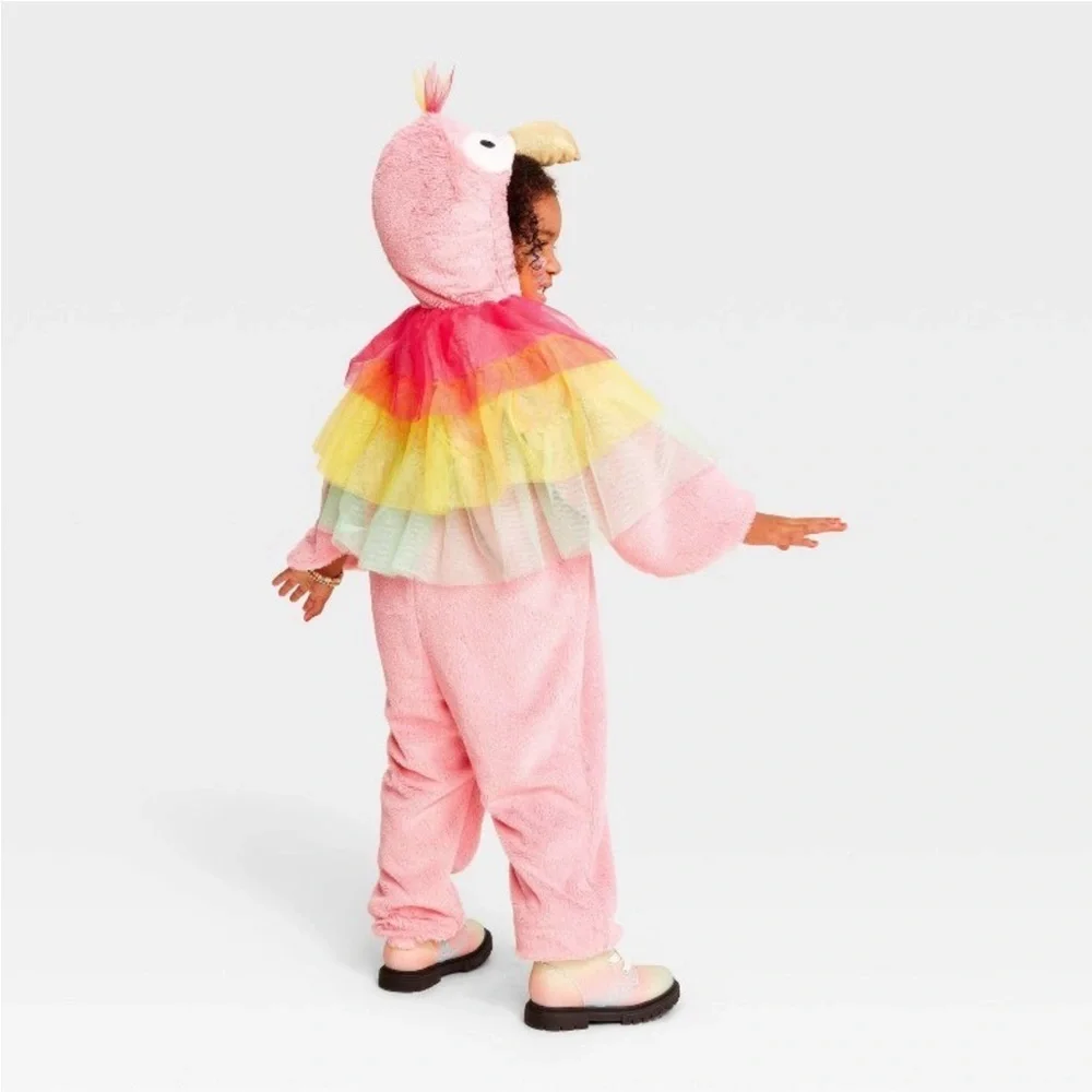 NWT Hyde & EEK! Toddler Parrot Bird Halloween Costume Jumpsuit Sz 18-24M